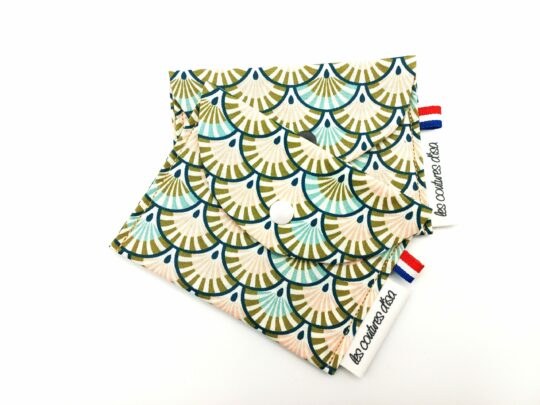 Pochettes à savon "Eventails"