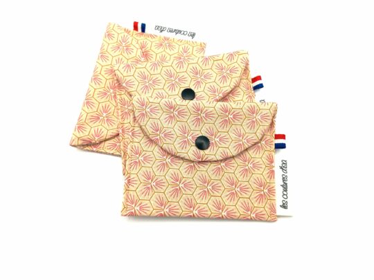 Pochette à savon "Riad rose"