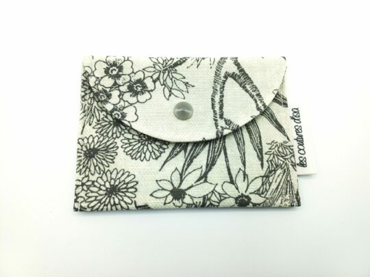 Pochette à savon "Fleurs"