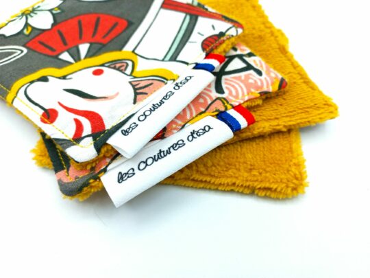 Lingettes lavables "Manga" – Image 4