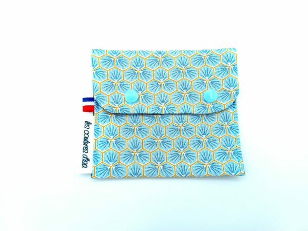 Pochette à savon "Riad" bleu
