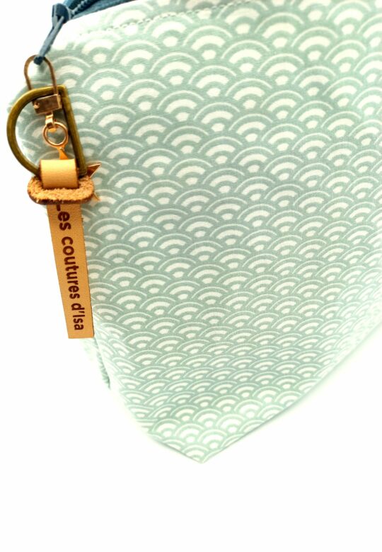 Trousse de toilette "Wifi " Céladon blanc – Image 2